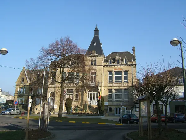 Halanzy former city hall, Aubange, Belgium