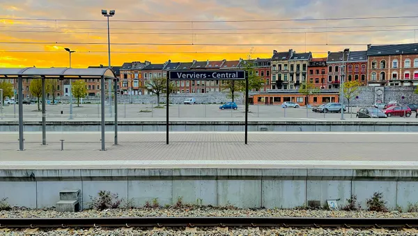 Station Verviers-Centraal Plaatsnaam