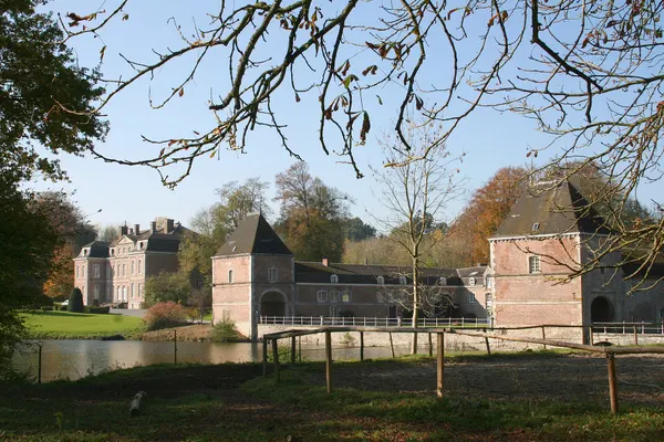 Barvaux-en-Condroz (Belgium), the castle (XVIIIth century).