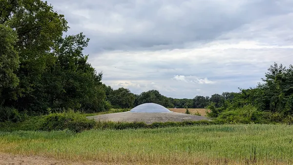 Fort Eben-Emael Koepel Noord achteraan koepel Zuid