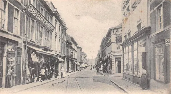 Marchienne au Pont. La Rue Neuve.