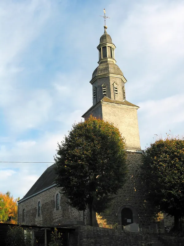 Masbourg (Belgium), Saint Ambrosius’ church (1711).
