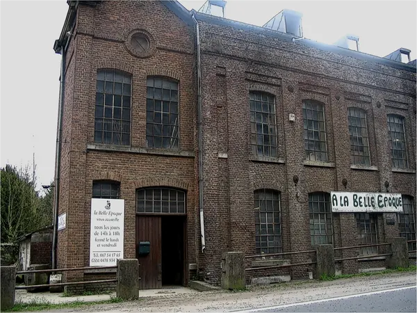 Old 19th Century Factory Building in Theux Belgium