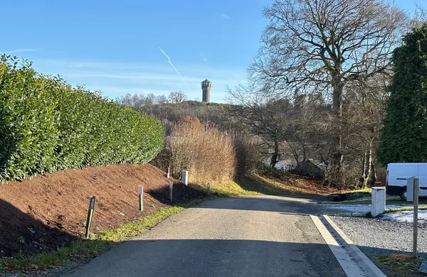 Water Tower from Buret north.