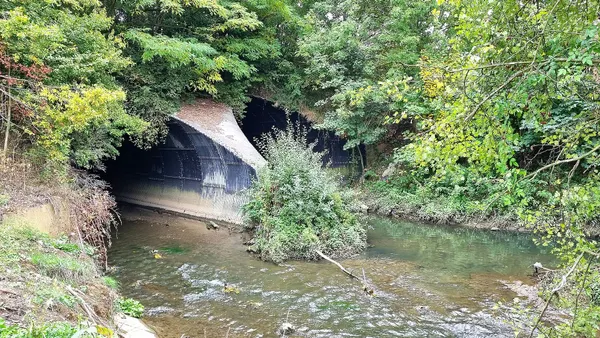 La Chiers près du Tripoint Belgique-France-Luxembourg.