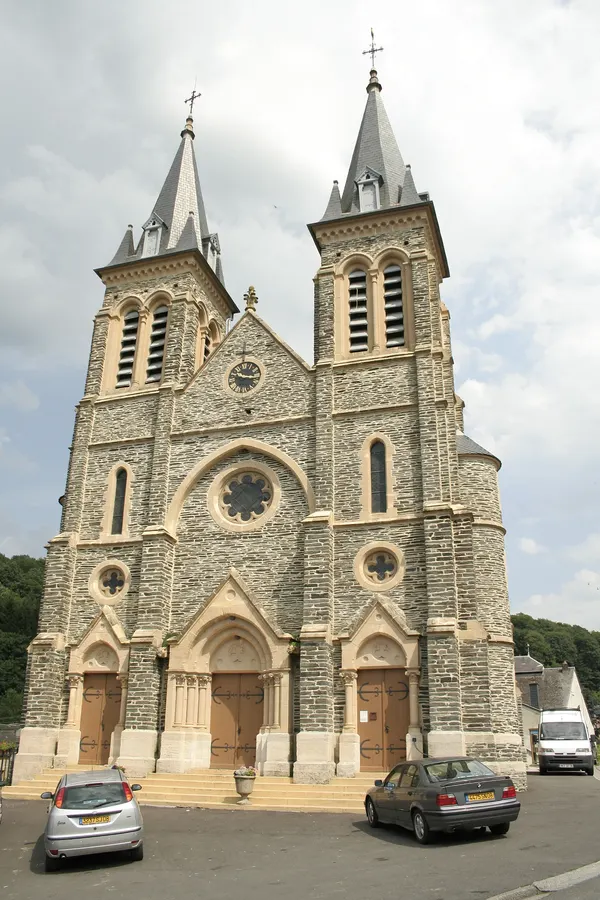 Pussemange (Belgium), the St. Hilary’s church (1872-1874).