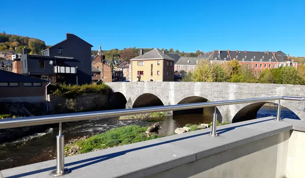 Bridge over Amblève river, Place du 18 Décembre 1944, Stavelot.