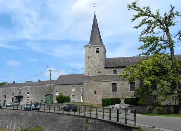 Hamois (Belgium), the Saint Peter’s church neighbourhood.