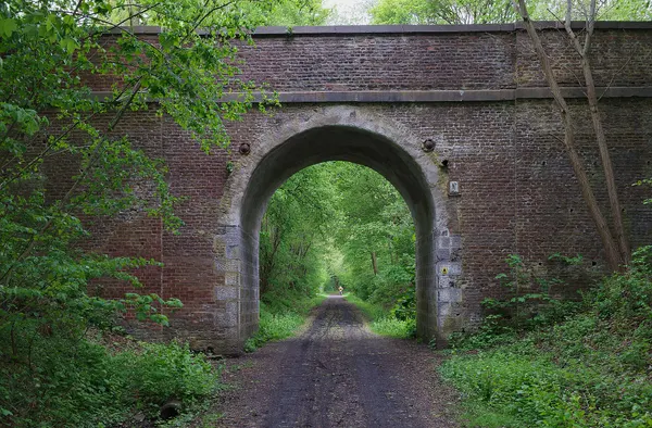 Bridge over the RAVeL 38 in Thimister-Clermont, Belgium
