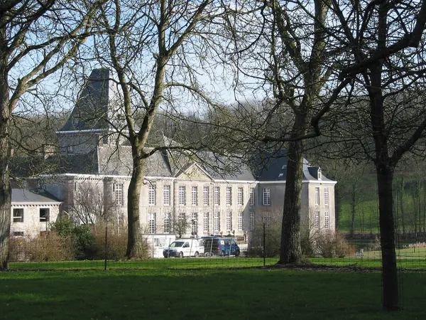 Ochain (Belgium), the castle (XV/XIXth centuries).