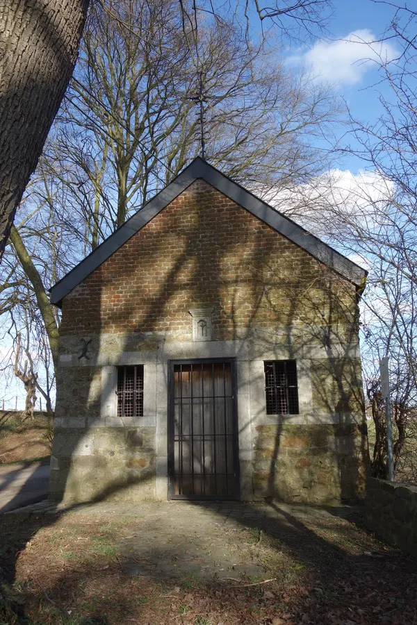 Sint-Rochuskapel in Creft, gemeente Aubel, in februari 2025.