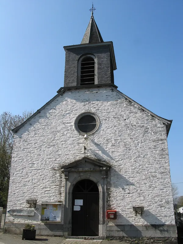 Engreux (Belgium), St. Anthony of Padua's church (18th century).