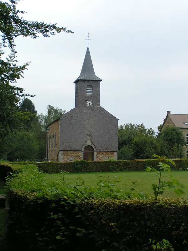 Saint-Méen church in Brûly-de-Pesche, near Couvin, Belgium