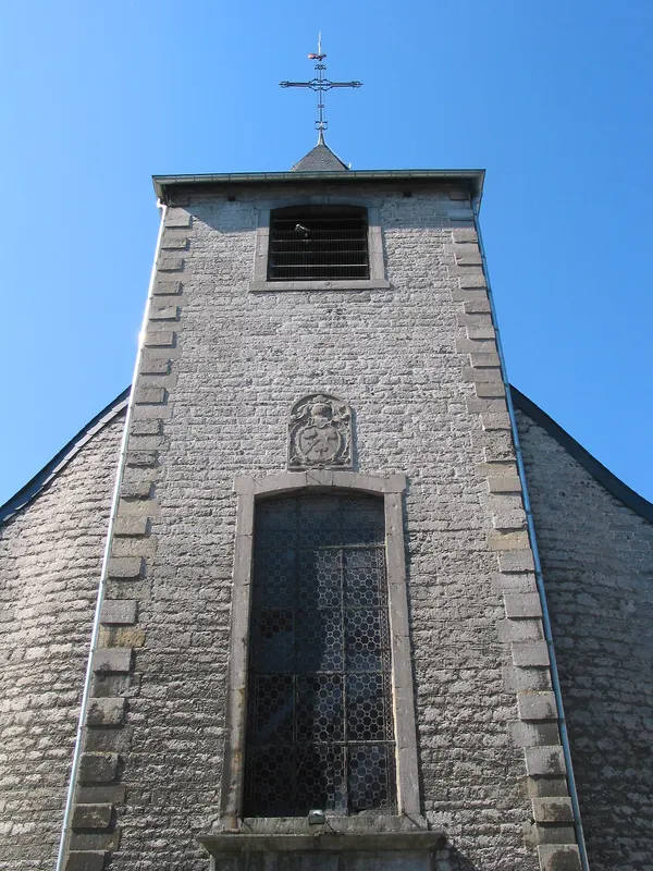 Yvoir (Belgium), the St. Eloi church (1763).