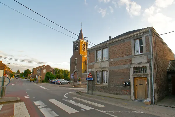 Dalhem (Berneau), Belgium: Panorama from the Maastricht Road