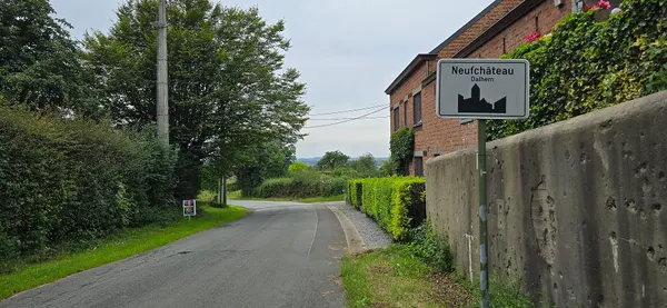 Le Fort d'Aubin-Neufchâteau en Belgique; Fort d'Aubin-Neufchâteau; Neufchâteau (Dalhem); August 2024 in Belgium