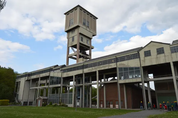 Ancient Argenteau coal mine ("Blegny-Mine", UNESCO) in Blegny, Belgium