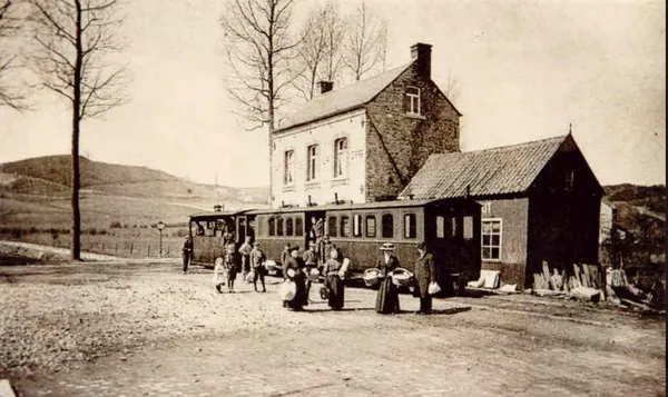 Warnant Le tram vicinal