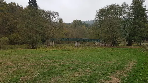 bridge at Tripoint Belgium Germany Luxembourg