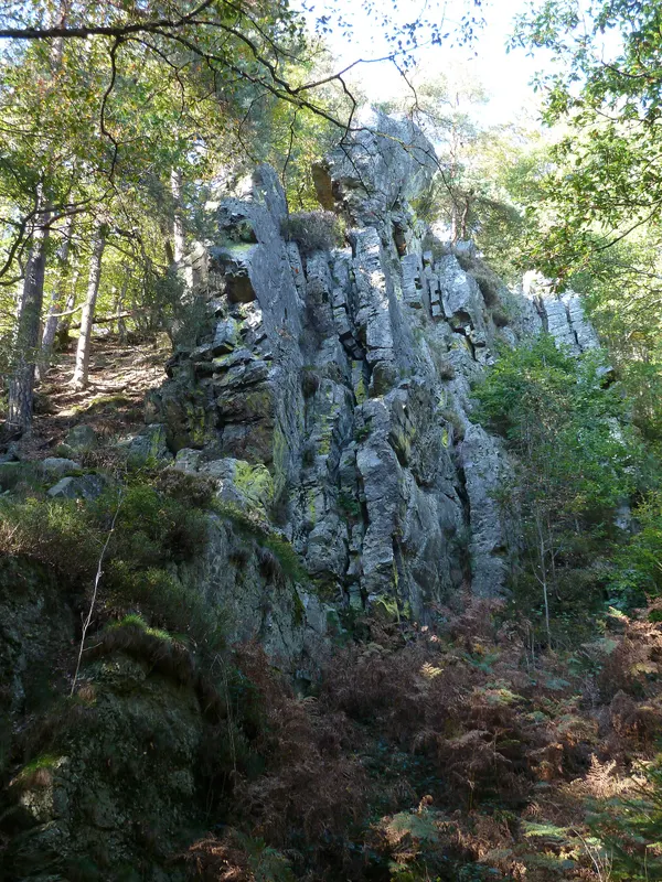 Rocher de Bilisse, Solwaster, Belgique