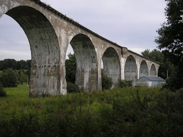 Railwayviadukt Amel-Born, East Belgium, I. Worldwar 1916