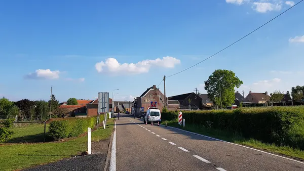wegafsluiting De Planckweg tijdens coronacrisis, De Plank, België