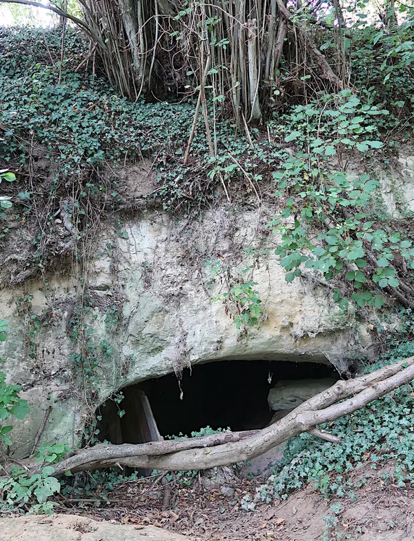 Ancienne carrière souterraine à Wonck (Bassenge)