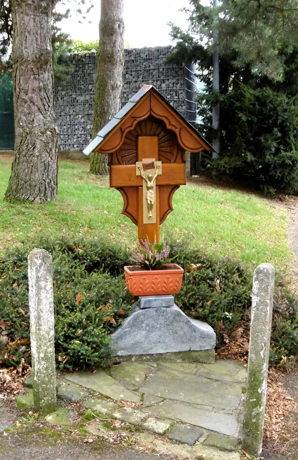Wegekreuz am Johannisberg in belgisch-Lichtenbusch