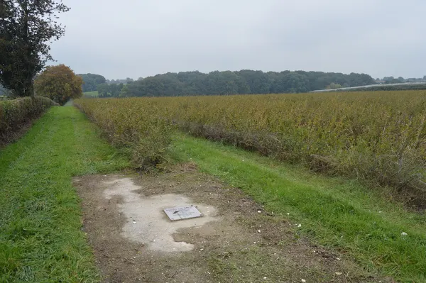 Ancient Sonkeu pit in Soumagne, Belgium