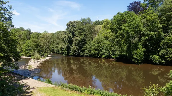 Martinrive,view to the river (l'Amblève)