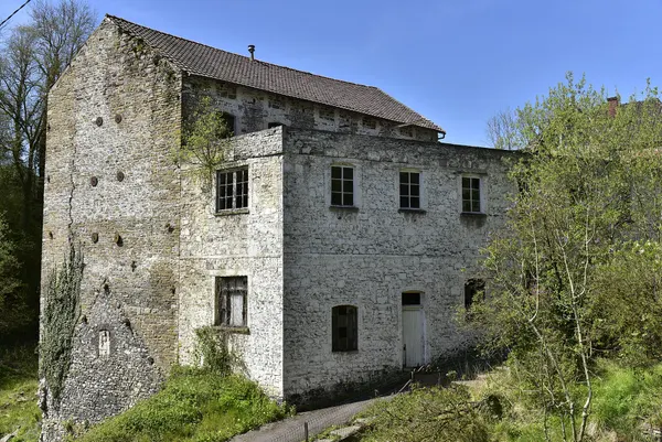 Le château d'Annevoie et son jardin.