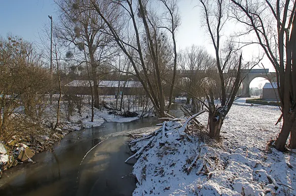 Berneau, Germany: Railwaybridge over the valley of the Berwijn