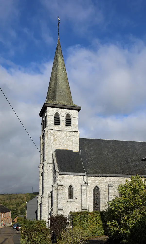 Conjoux (municipality of Ciney, province of Namur, Belgium): St Martin's church