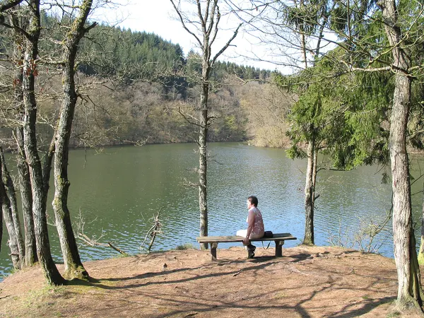 Engreux (Belgium), the confluence of the two Ourthe rivers.