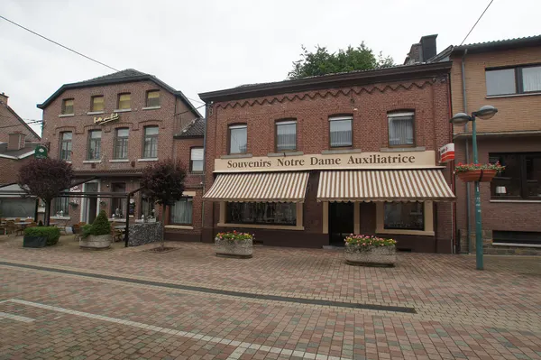 Souvenir shop in Rue de la Clinique, Moresnet (Moresnet-Chapelle), Belgium