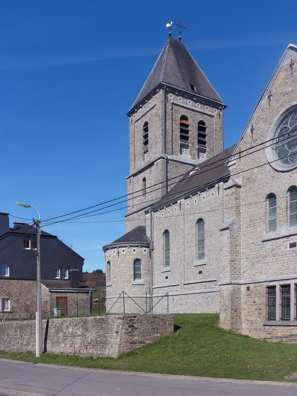 Stoumont, church: l'église Saint-Hubert