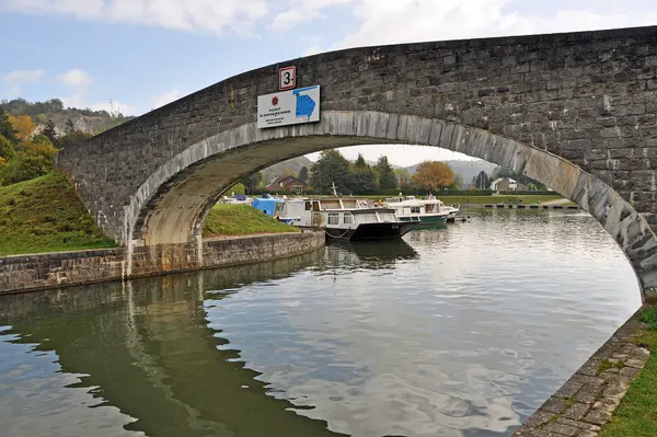 Anseremme (Dinant, Belgium): entrance of the marina
