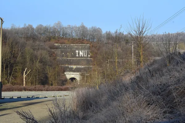 Tunnel féroviaire vu de La Brouck