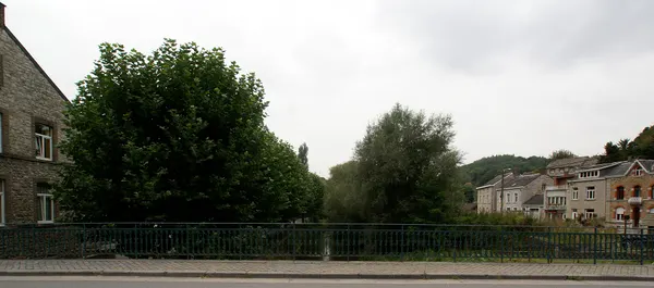 Moha (Belgium): Mehaigne Bridge at Moha