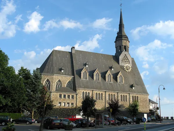 Vielsalm (Belgium), the St. Gengoul church (1953-1957).