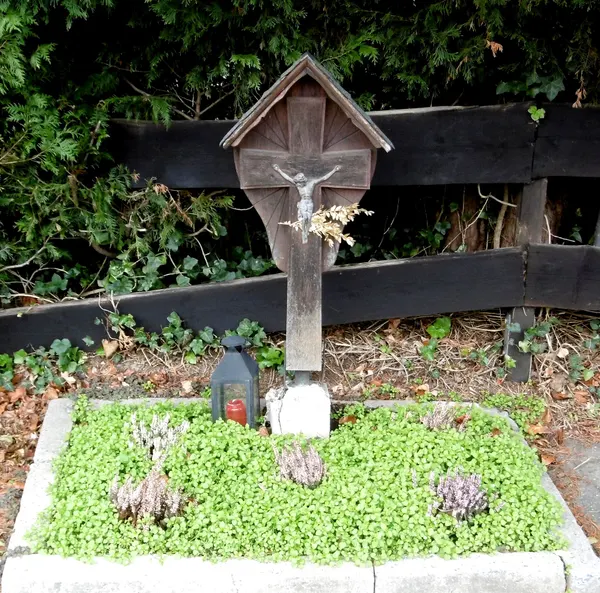Wegekreuz an der Kreuzung Lichtenbuscher Straße-Landwehring in Belgisch-Lichtenbusch