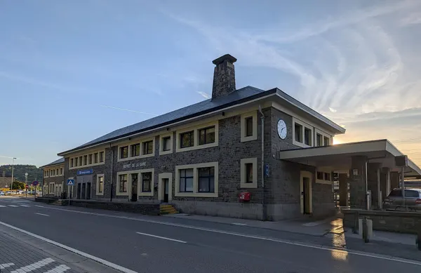 Rochefort-Jemelle train station in Belgium.