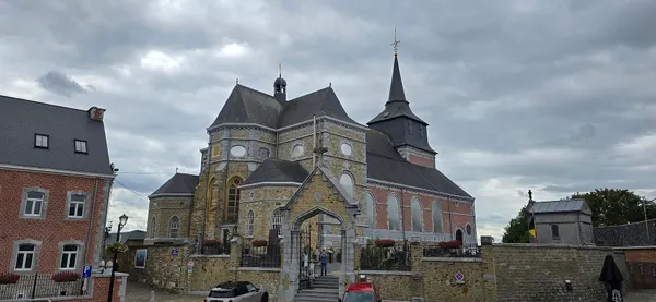 L'église St-Jacques-le-Majeur, dem Patrozinium des heiligen Jakobus dem Älteren unterstellte Kirche von 1695; Clermont-sur-Berwinne,…