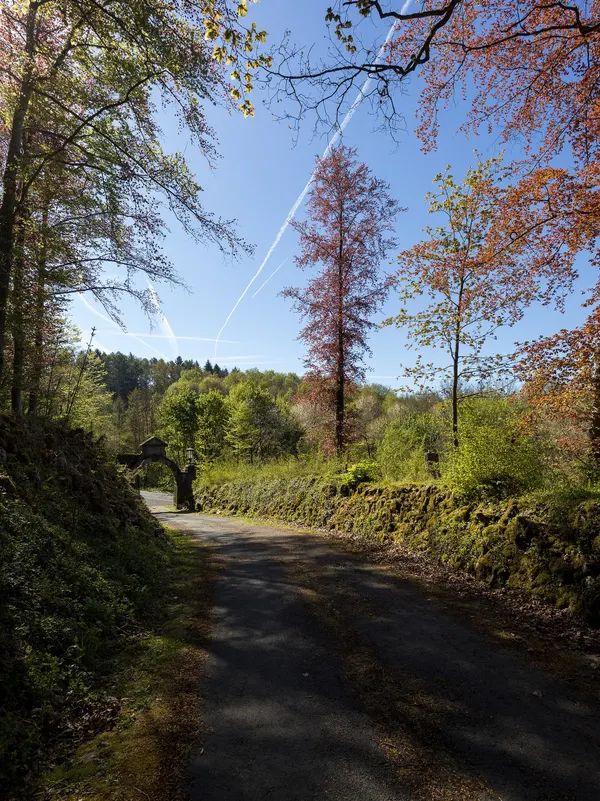 Le Domaine de Hottemme à Durbuy - L'entrée