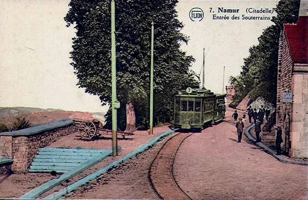 7. Namur (Citadelle) Entrée des Souterrains