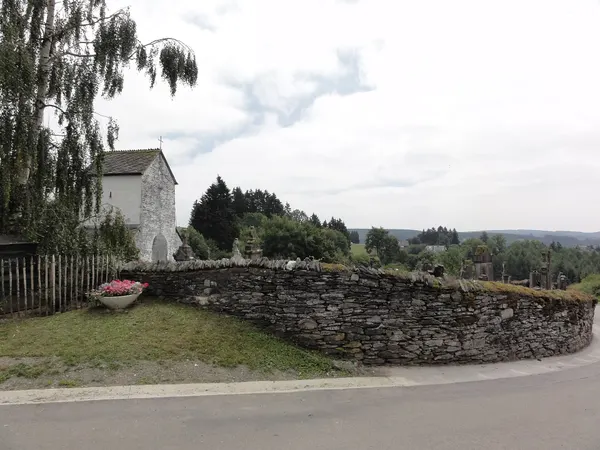 Saint Margaret's church in Ollomont, Nadrin, Houffalize, Belgium