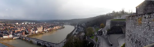 Citadel of Namur - Panorama with the river