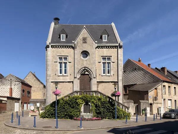 Mariembourg (Belgium), former town hall.