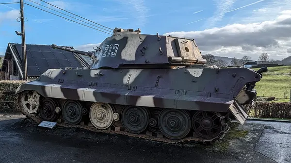 Panzerkampfwagen VI Königstiger La Gleize (2)