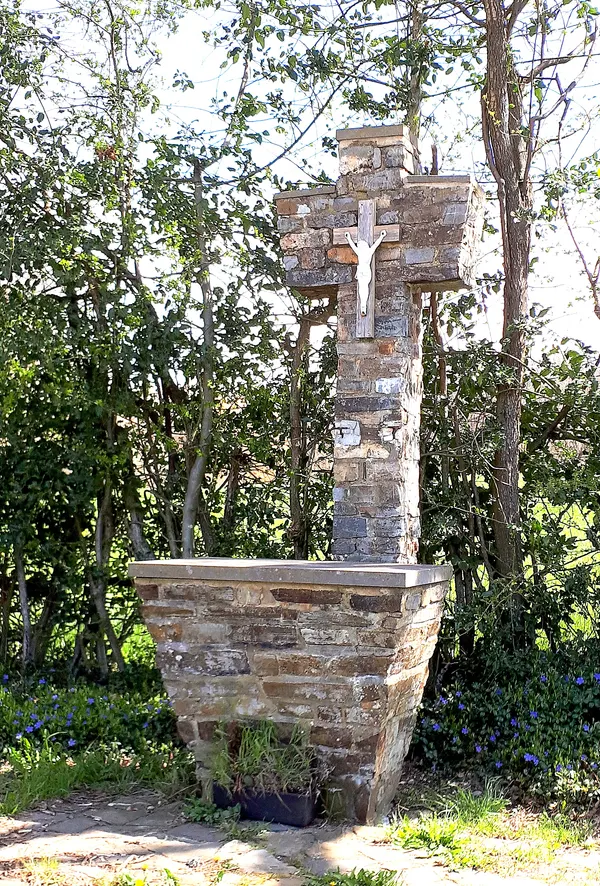 Wegekreuz an der Route des ARsins in Solwaster